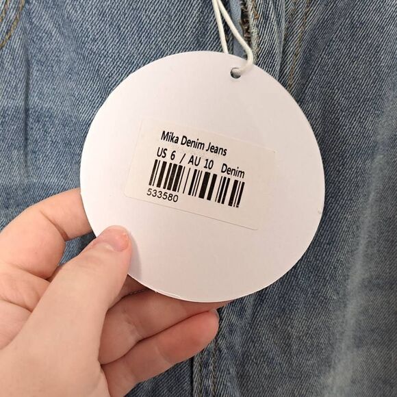Princess Polly Mika Jeans size 6 US NWT - Picture 7 of 8
